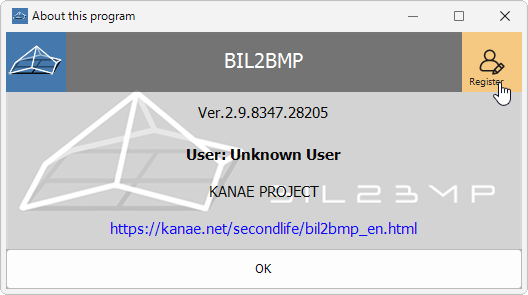 BIL2BMP Register2
