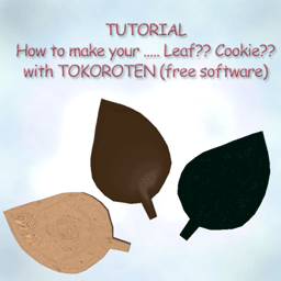 TUTORIAL How to make... Leaf?Cookie?